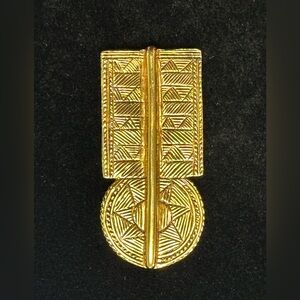 Vintage Guy Laroche Paris Large Geometric Pin Brooch